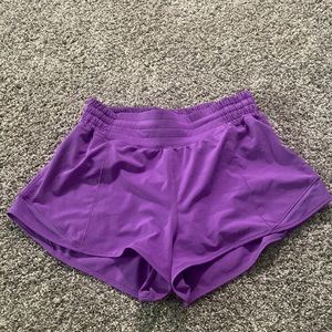 Purple lululemon hotty hots
